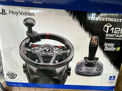 Thrustmaster 128-bit Sim Racing Wheel + Joystick (PS5/PS4 compatible) - Like New