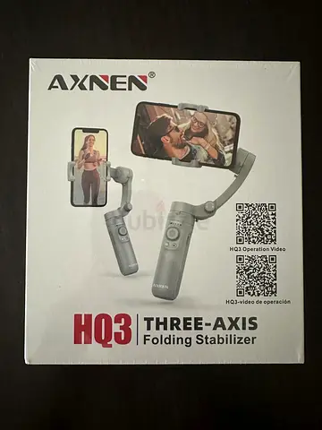 AXNEN HQ3 Three-Axis Folding Smartphone Gimbal Stabilizer - Unused Box