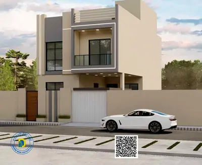 Luxury villa with 3 bedrooms and a roof terrace, custom-finished, including registration fees, at a