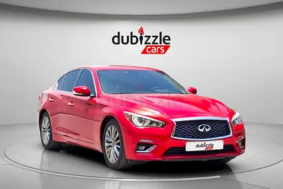 AED 988/month | 2021 Infiniti Q50  | GCC Specs | Ref#462675