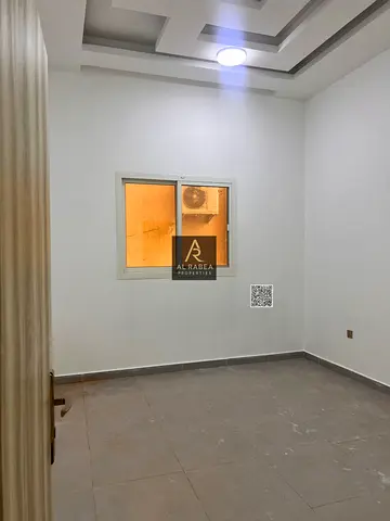 One bedroom and living room for annual rent in Ajman, Muwaihat 1, near Sheikh Ammar Street
