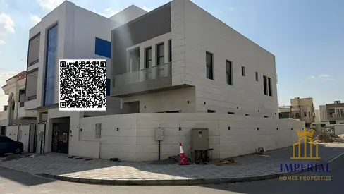 Villa for sale in Al Yasmin area. Privately built. Corner lot on two streets. Close to Al Rahmaniya. Prime location.
