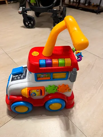 Push Along Activity Toy Truck walker with Music and Lights