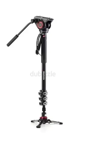 Manfrotto Fluid Video Head with Compact Tripod/Monopod Base