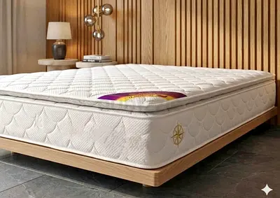 New king Top Memory foam Spring Mattress Available