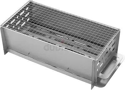 Portable Charcoal Grill, Foldable Stainless Steel Barbecue Grill for Outside Camping Picnic Party ba