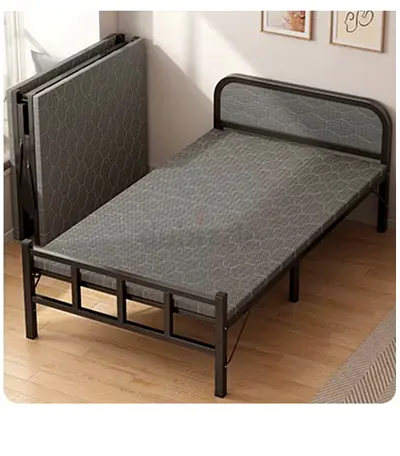 Foldable metal bed frame purchased - very less used