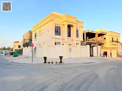 Luxury corner villa for sale in Al Helio 2 – Ajman | Classic design | Exceptional location
