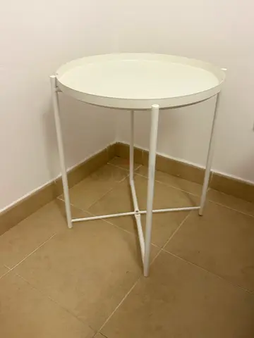 2 x Ikea Metal Side Tables