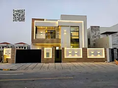 Luxury two-story villa + roof terrace, directly behind services and close to Mohammed Bin Zayed exit