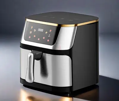 12L Large Capacity Air Fryer  Hot Air Oven Combo -2400W with Digital Touchscreen, One-Touch Control