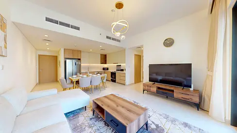 Elegant Furnished 2BR | Creek Harbour | Vacant