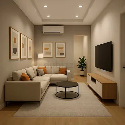 Cozy Nordic L-Shaped Sofa set
