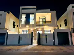 Al Bahia villa, two floors, 5 rooms, at a special price, including central air conditioning fees, in