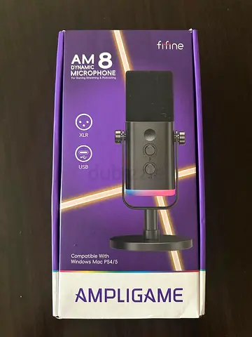 Fifine Am8 Dynamic USB/XLR Microphone - New in Box