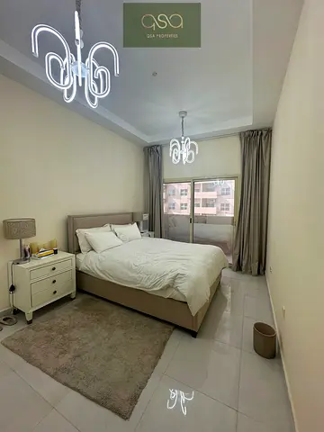 Fully Furnished/Imported Furniture/Including Electricity and Water Bills/ 1BHK with Big hall Double Balcony Close Kitchen with Parking available for Yearly Rent