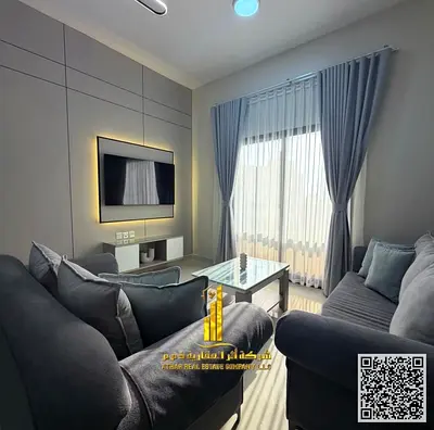 🏡 أول ساكن – أفخم وأرقى شقة غرفة وصالة مفروشة بالكامل للإيجار الشهري في كورنيش عجمان✨ 🔹 لا تُفوّت الفرصة للسكن في واحدة من أرقى شقق كورنيش عجمان مبا