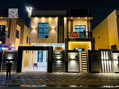 Luxury villa for sale in Al Zahia, 5 rooms, distinctive design, including water, electricity and air