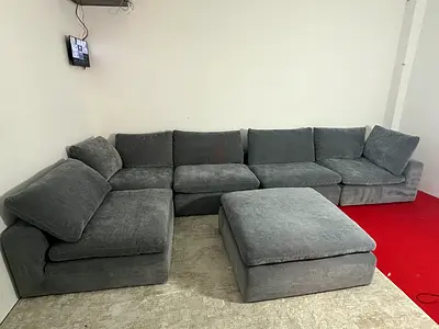 Perfect condition pan emirates modular sofa