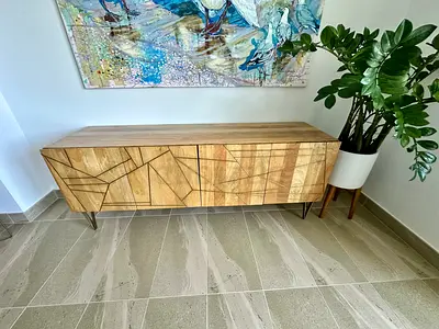 Designer West Elm TV/media-Console