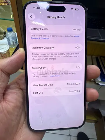 iPhone 15 Pro - 90% Battery Health, Mint Condition