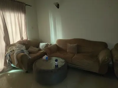 Complete Living Room Set (3-Seater + 2-Seater + Armchair + Coffee Table)
