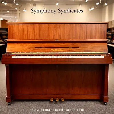 Yamaha W103 Teak Wood Upright Piano – Japan Made 🇯🇵