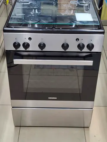 Siemens Free-Standing 4 burners Gas Cooker with Oven new model - Stainless Steel