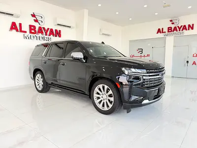 شيفروليه تاهو بريمير 6.2 اسود / زعفراني 2023 خليجي