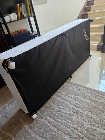 Single Bed Base / Divan with Wheels - Good Condition.Bought from Lulu