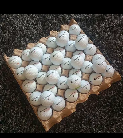 TaylorMade Golf Balls usable - good condition like new and shiny.