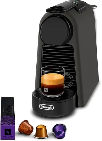 DeLonghi Nespresso Capsule Coffee Machine - Compact with Water Tank