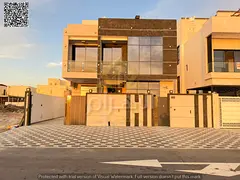 Modern villa for sale in Al Helio, Ajman | 6 master bedrooms, including registration and ownership f