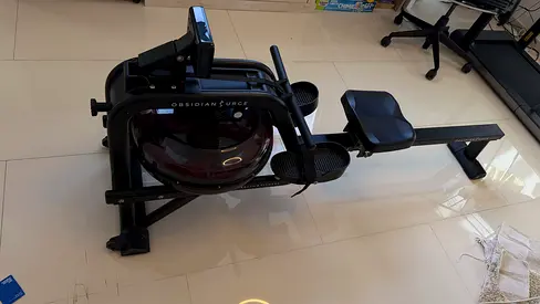 Used Water Rowing Machine (Obsidian Surge) - Good Working Condition