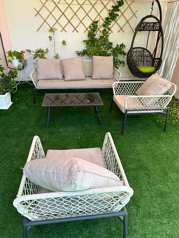Outdoor 5 seater sofa set