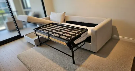 Ikea vimle L shape sofa bed with mattress
