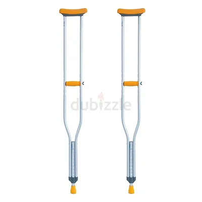 Pair of Adjustable Underarm Crutches -  Used