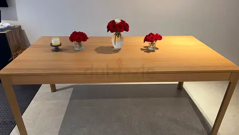 Extendable Dining Table – 180–240 cm – Perfect for Family  Guests