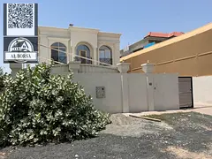 Villa for rent in Al Rawda 1 area. It consists of five bedrooms, a majlis (formal sitting room), a l