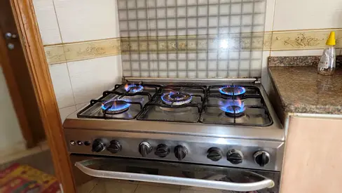 Tecnigas 5 Burner Gas Cooker with Oven | Good Condition | Only AED 150 | Sharjah Pickup