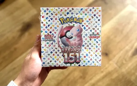 Pokemon 151 Japanese Box Scarlet Violet