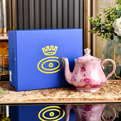 Ginori Teapot Porpora Oriente Italiano