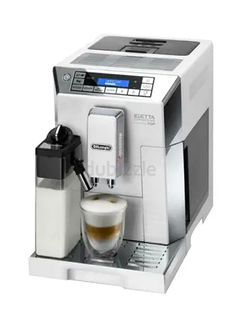 DeLonghi Eletta Cappuccino Top Automatic Coffee Machine - White, Ecam 45.760.W