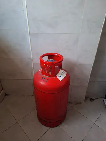 Red LPG Gas Cylinder (used) - 27kg