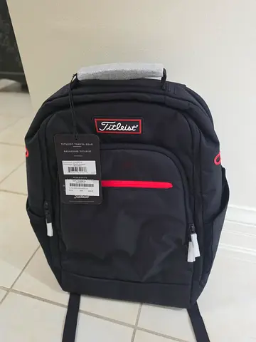 Titleist TA20PBP Players Backpack (Mens) - Black