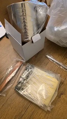 Candle making hobby accessories