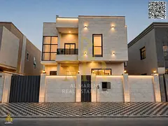 Villa Opposite Park in Al Yasmeen | 5BR, 2 Floors + Roof, Central AC, Special Price