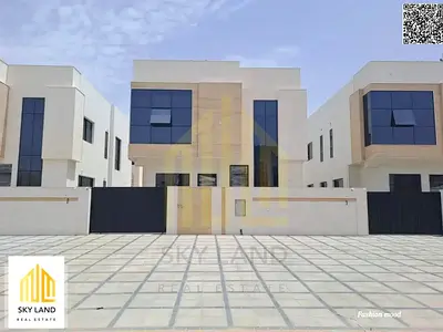 Villa for sale in Ajman | Al Helio 2 area | 5 bedrooms, majlis, hall and maid's room | Freehold ownership for all nationalities | Price includes regis