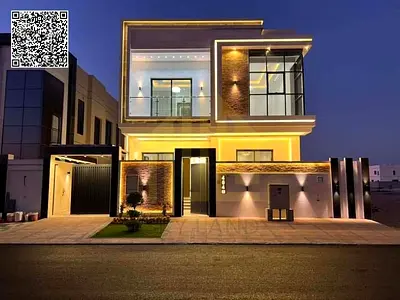 Own a 5-bedroom villa in Al Yasmin with a 15% down payment, including electricity, water, and air conditioning. Located in one of Ajman's most prestig