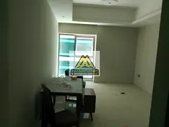 Spacious one-bedroom apartment for annual rent in Jalfa Tower, Ajman, with exceptional size and stra